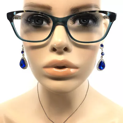 Buy Cocoa Mint CM9032 Glasses Frames Blue Full Rim Eyeglasses Spectacles Frame Only • 19.95£