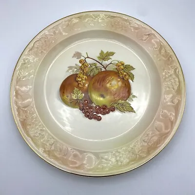 Buy Vintage Royal Worcester Spode Palissy Plate - Fruit Apples And Cherry’s • 17.99£