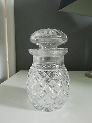 Buy Quality Crystal Cut Glass Storage Jar Container With Lid • 5£