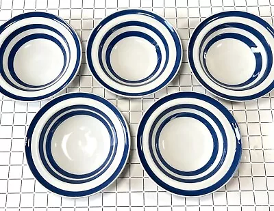 Buy Vintage Swinnerton Somerset Blue White Small Dessert Bowls 5.75  15cm X5 • 32£