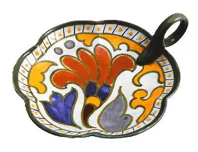 Buy Vintage Gouda Art Pottery Dish, Metz Royal Zuid Holland Sgd. MINT! • 42.65£