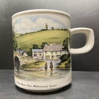 Buy Vintage Arthur Wood Lorna Doone Farm Malmesmead Exmoor Ceramic Mug England  • 19.95£