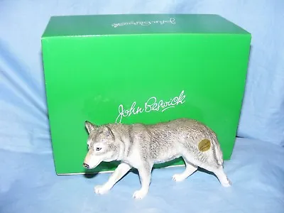 Buy John Beswick Wolf Walking JBDW3 Figurine Present Gift New Boxed • 37.95£