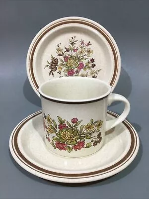 Buy Royal Doulton Lambethware “ Gaiety  “ Cup, Saucer & Plate Trio • 7.95£