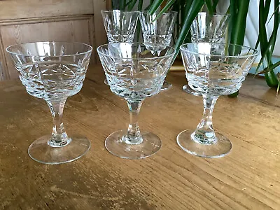 Buy 3 Royal Brierley Crystal  Marlborough Cocktail Sherbert Glasses 4.5/8  X 3.1/8  • 15£
