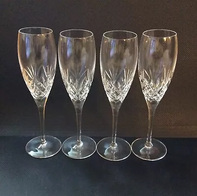 Buy Royal Doulton Crystal Champagne Flutes X4. • 25£