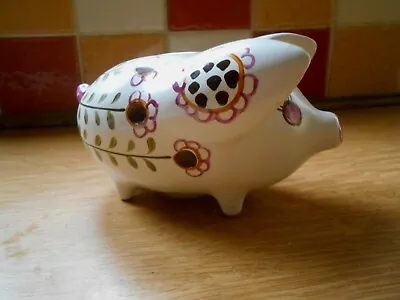 Buy Vintage Arthur Wood Pottery Pig Money Box • 9.99£