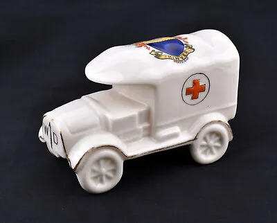 Buy Carlton Crested China WW1 WD Red Cross Ambulance * Kinver * • 29.99£