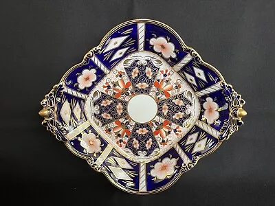Buy Royal Crown Derby Traditional Imari Pattern Lozenge Shaped Server Dish(repaired) • 170.50£