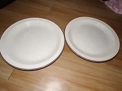 Buy 2 Poole Pottery Vintage Dinner Plates • 5.50£