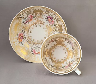 Buy New Hall Pattern 2804 Cup & Saucer B C1820-27 Pat Preller Collection • 30£