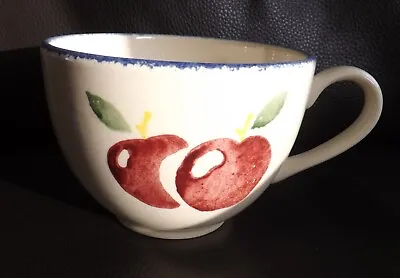 Buy Poole Pottery Hand Painted Dorset Fruits Apples Design Large Breakfast Cup • 5.75£