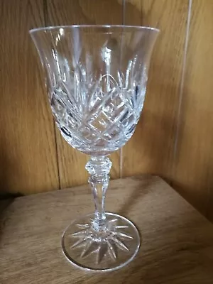 Buy Vintage Galway Crystal Wine Glass • 10.30£
