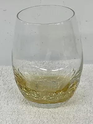 Buy Pier 1 Designs,  Crackle Glass,  Stemless Wine, Sepia-clear  (one) • 15.04£