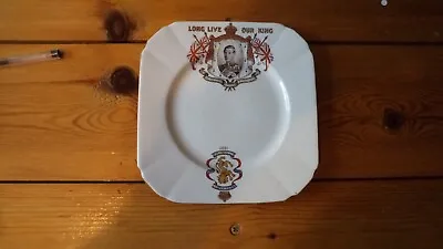 Buy Tea Plate Commemorating Edward VIII's Coronation • 5£