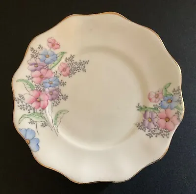 Buy Used Foley Bone China Floral Side Plate • 1.50£