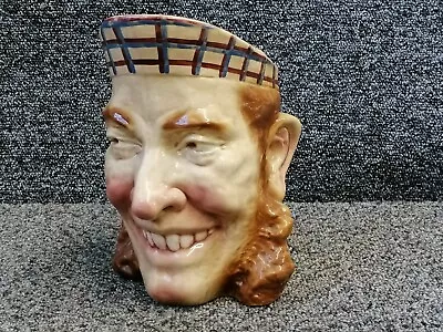 Buy Vintage Sarreguemines French Majolica Pottery Character Jug English Face L 3210 • 35£