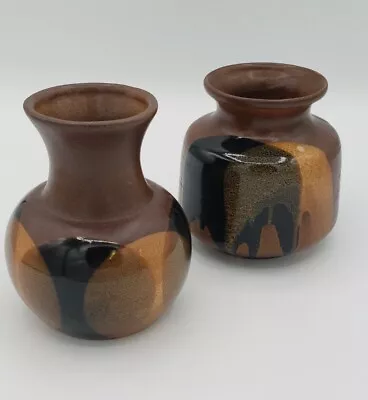 Buy Vintage Pottery Craft Robert Maxwell Vase Planter MCM Lot Of 2 EUC  • 33.07£