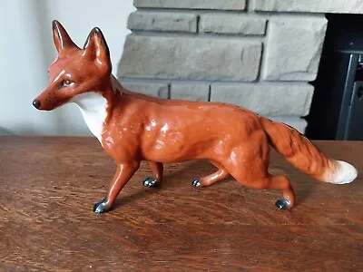 Buy Large Beswick Fox Standing -model Number 1016A In Excellent Condition  • 55£