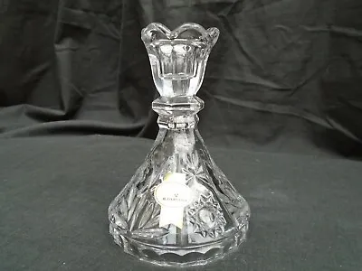 Buy Vintage Anna Hutte Blieikristall Lead Crystal Tapered Candle Holder • 6.95£