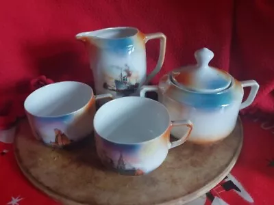 Buy Arzberg Bavaria Coffee Set 4 Piece Porcelain • 35£