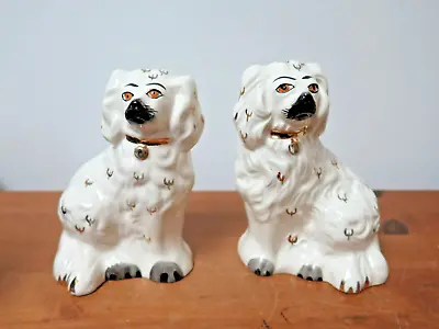 Buy X2 Vintage Beswick Porcelain King Charles Spaniel Dogs Wally Figurines 1378-6 • 29.99£