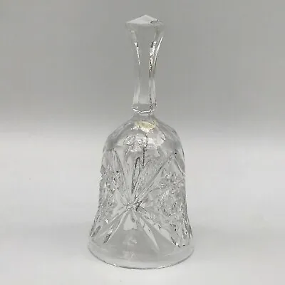 Buy Vintage Cut Glass Bell Approx 7  High • 10.99£