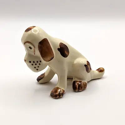Buy Hillbilly Hound Dog Figurine Rio Hondo Sitting Brown California Pottery 50s USA • 12.44£