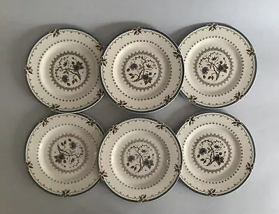 Buy Vintage Royal Doulton Old Colony 6 1/2” Tea Plates - Set Of 6 - Appear Unused • 29.95£