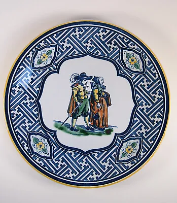 Buy Villeroy & Boch Mettlach Haarlem Wall Plate Obstacle A Pair Hand Painted • 22.66£