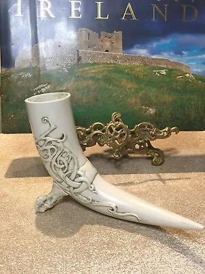 Buy Beautiful Hard Resin Celtic Claw Footed Horn/Vase/Drinking Vessel • 84.21£