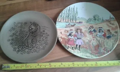 Buy POOLE POTTERY 6 Inch Plate Poppies  Design & CAT DESIGN 5  SMALL PLATE • 15£