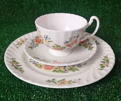 Buy Antique Aynsley Fine Bone China Floral  Pattern Trio Cup Saucer & Side Plate • 13.95£