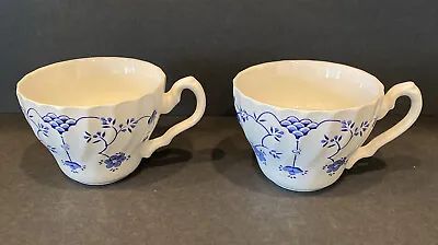 Buy Finlandia By Myott Staffordshire Tea Coffee Cups Set Of 2 Vintage EUC • 14.22£