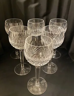 Buy Waterford Crystal 6 Colleen Wine Glasses. Used • 120£