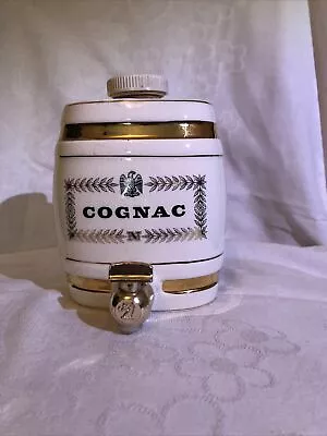 Buy Vintage WADE Royal Victoria Pottery Cognac Courvoisier Barrel Decanter Bar Ware • 3.08£