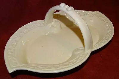 Buy Vintage Creamware Dish With Handle • 8.99£