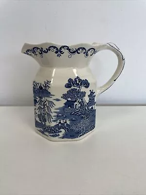 Buy Ringtons Masons Willow Jug 5.5  High Blue And White • 18£