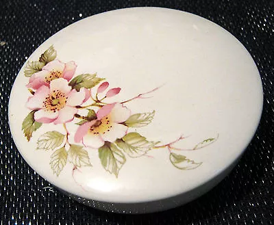 Buy Poole Pottery Small Lidded Pot With A Floral Design.  Very Lovely! • 8.99£