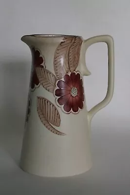 Buy Grays Pottery - Art Deco Hand-Painted - Tall Flared Jug - Pattern A2589 C.1935 • 39.95£