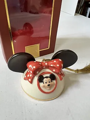 Buy Lenox My Own Mickey Mouse Ears Boy Ornament #760538 NEW • 22.01£