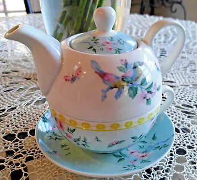 Buy The English Table Porcelain Tea Set For One – Teapot And Cup Combo – UK • 12.25£
