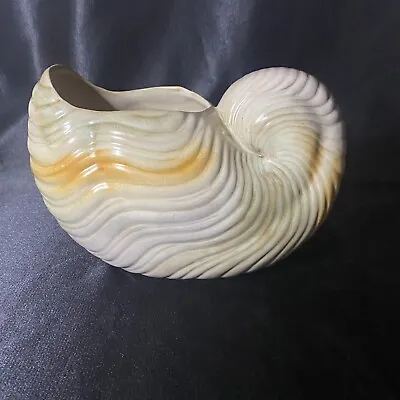 Buy Antique Shell Vase By Shorter & Son England Art Deco Porcelain Ceramic Planter • 31.52£