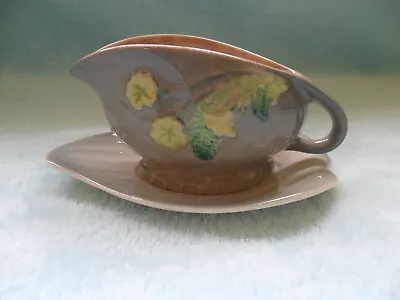 Buy Vintage Shorter & Son Small Gravy  Boat And Leaf Dish • 5£