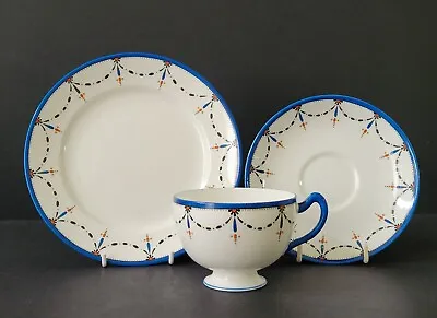 Buy Grafton  TRIO Cup, Saucer And Plate Hand Painted  Fine Bone China  1930 #3 • 10£
