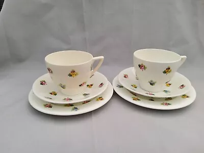 Buy Minton Bone China 2 Person Tea Set - Cups, Saucers And Side Plates. • 10£