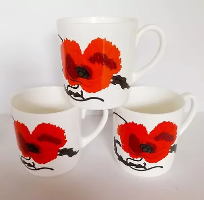 Buy Wedgewood Susie Cooper Cornpoppy Cups • 16£