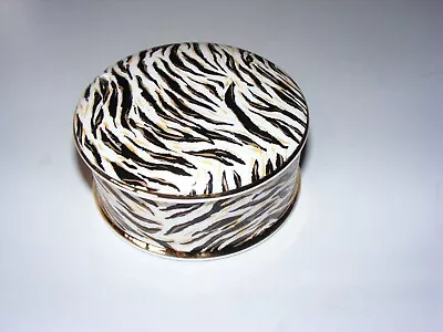 Buy Royal Crown Duchy Fine Bone China Trinket Pot. RARE Tiger Pattern. C 1969. VGC • 5.99£