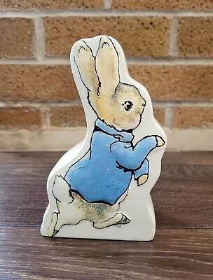 Buy Lovely Ceramic Beatrix Potter Peter Rabbit Moneybox (Missing Stopper) • 4.99£