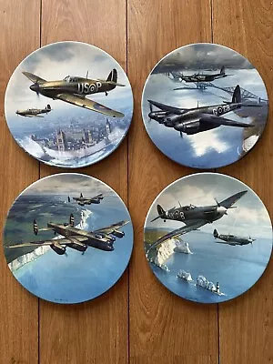 Buy Royal Doulton Decorative Collector’s Plates WW2 Planes X 4 Complete Collection ✅ • 30£